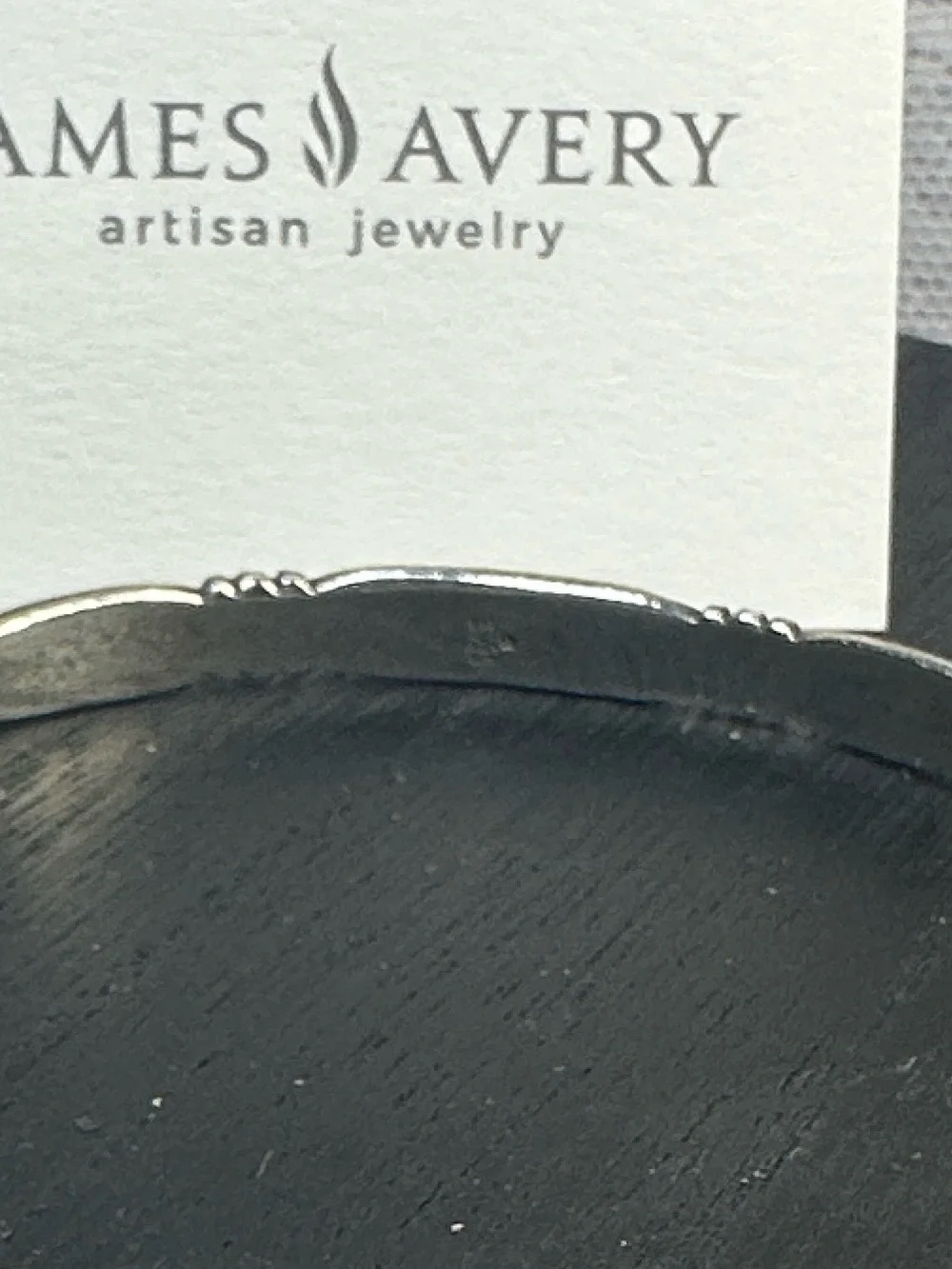 RARE James Avery bracelet bangle sterling silver